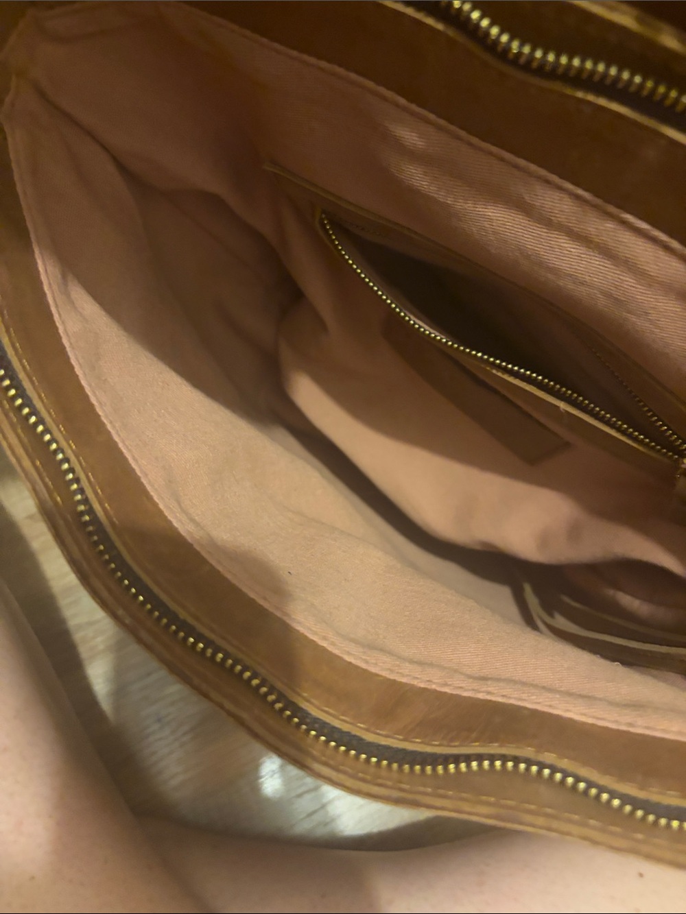 Raven Lily Leather Backpack in Tan - Classic Utility Style - Picture 3 of 7